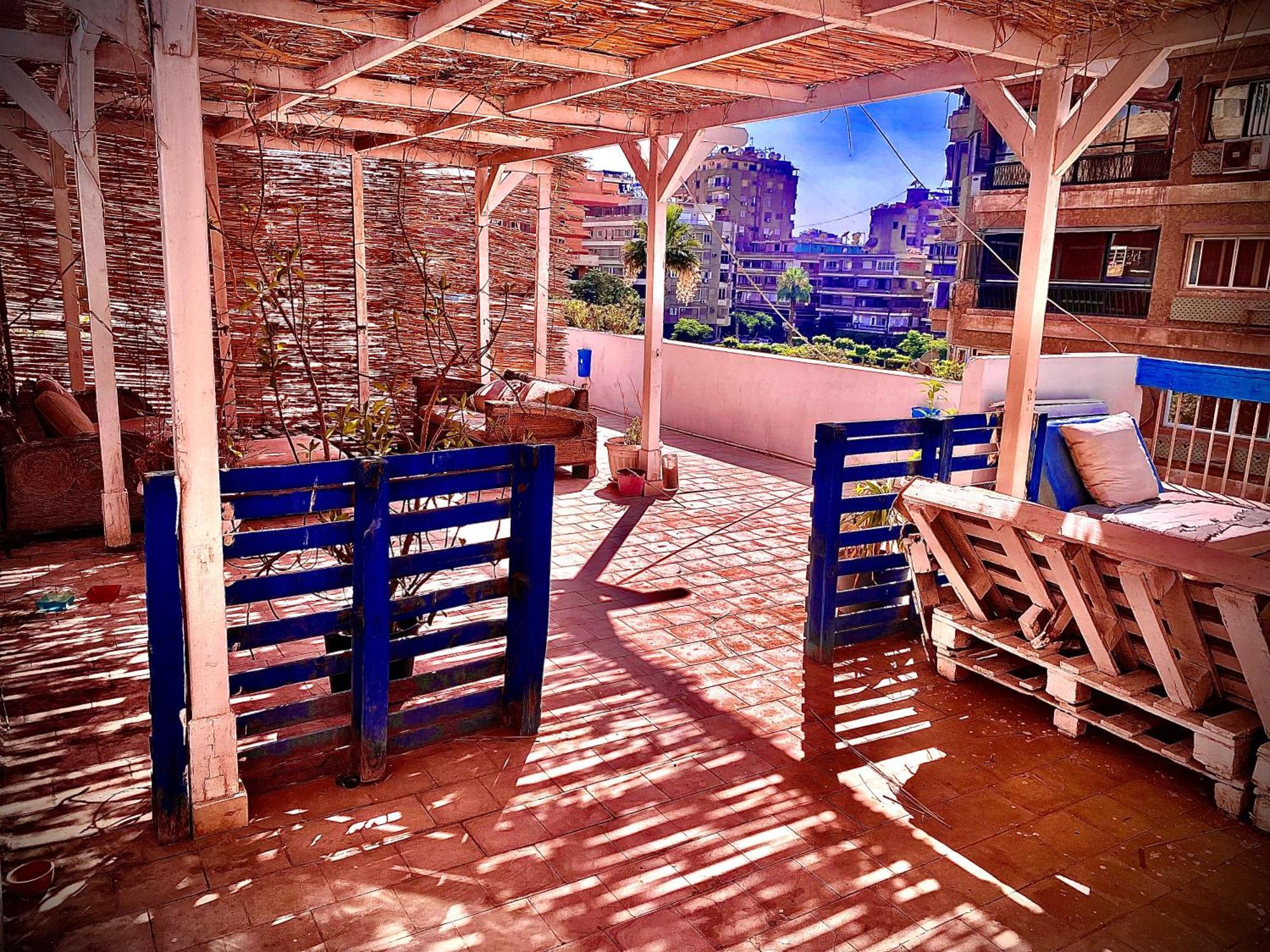 Airport Rooftop Club Luxurious Rooms And Studios Kairo Exteriör bild