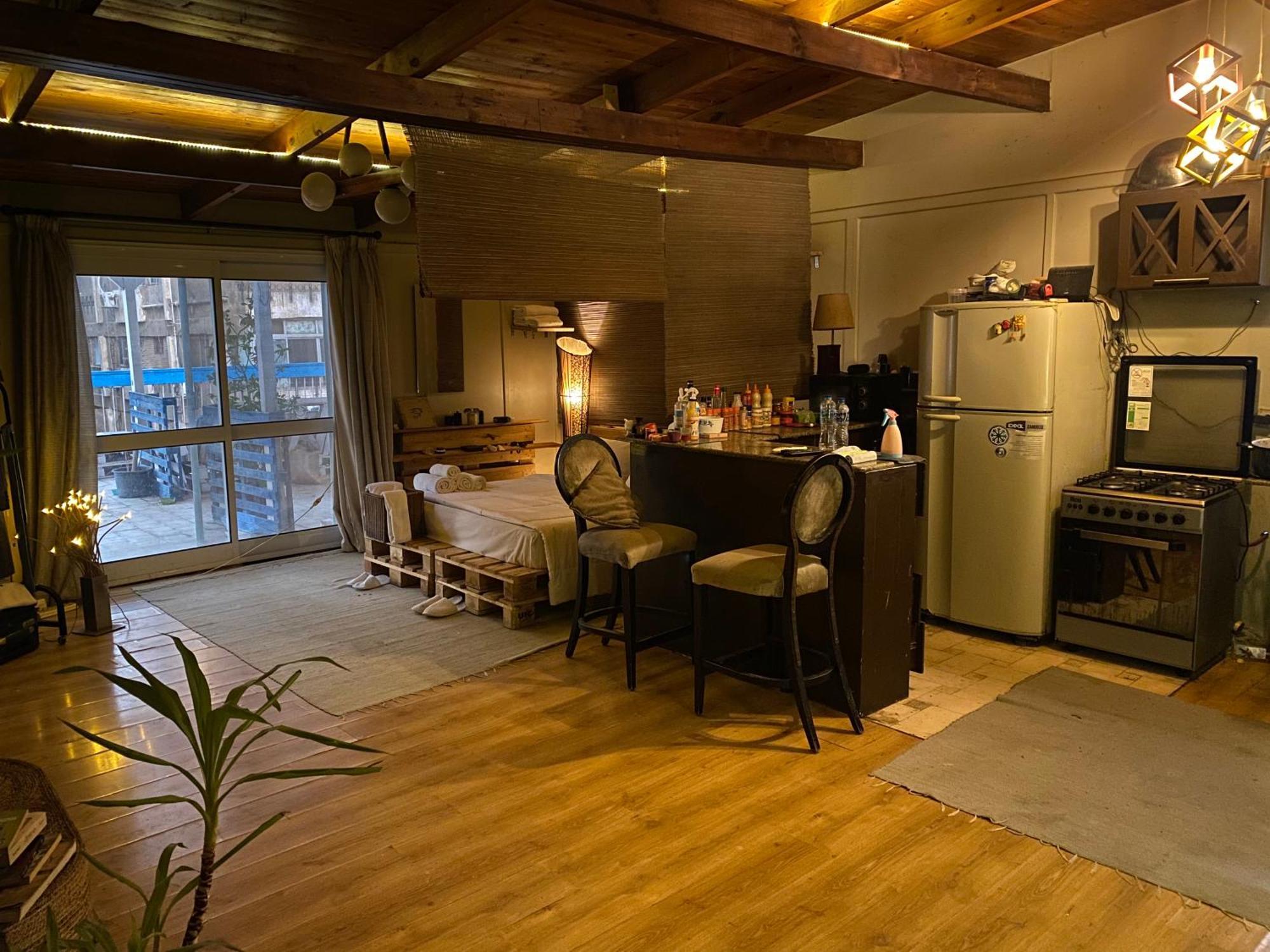 Airport Rooftop Club Luxurious Rooms And Studios Kairo Exteriör bild