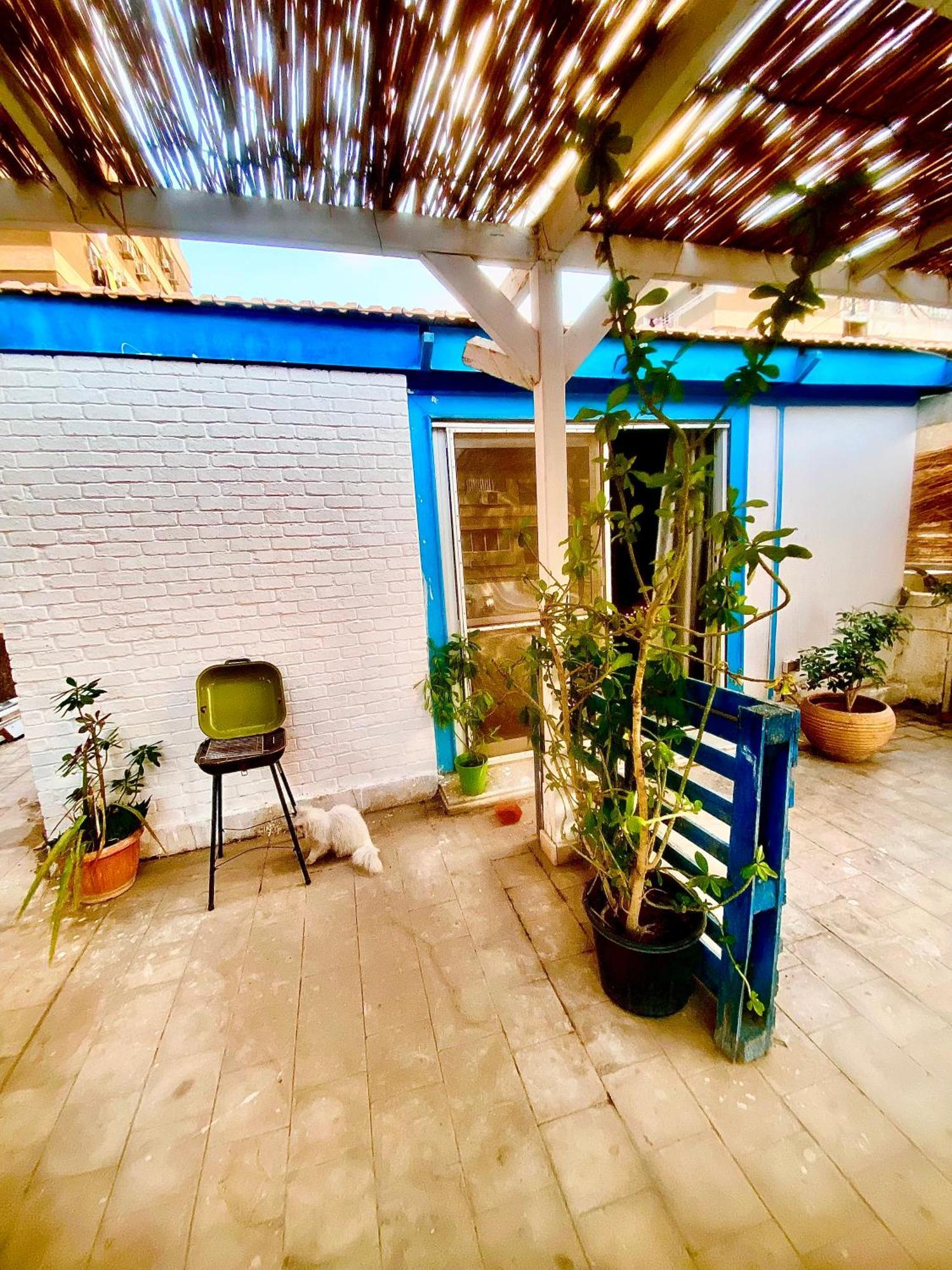 Airport Rooftop Club Luxurious Rooms And Studios Kairo Exteriör bild